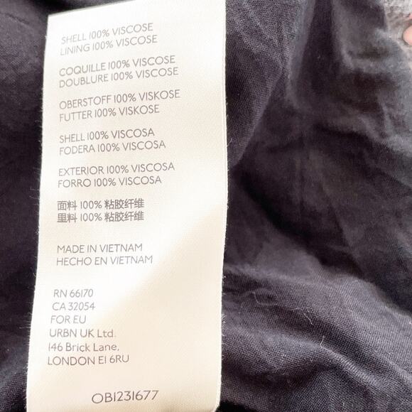 Free People Flower Fields Mini Dress Long Sleeved Sz Small - Picture 6 of 8